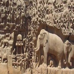 Arjuna Penance, mahabalipuram